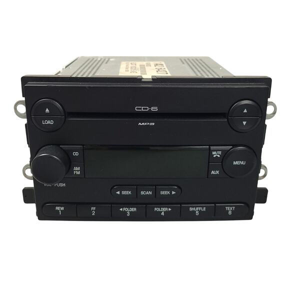 2006 Ford F150 OEM AM/FM Radio 6 Disc CD MP3 Player Audiophile 6L3T-18C815-KE - Picture 2 of 13